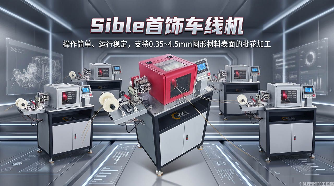 Sible首饰车线机：高精度珠宝加工的行业标杆